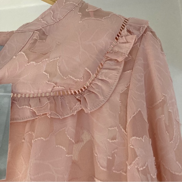 BNWT Ladies Womens Boho Top Shirt Blouse Floral Plain Tunic Summer Spring - Picture 6 of 8